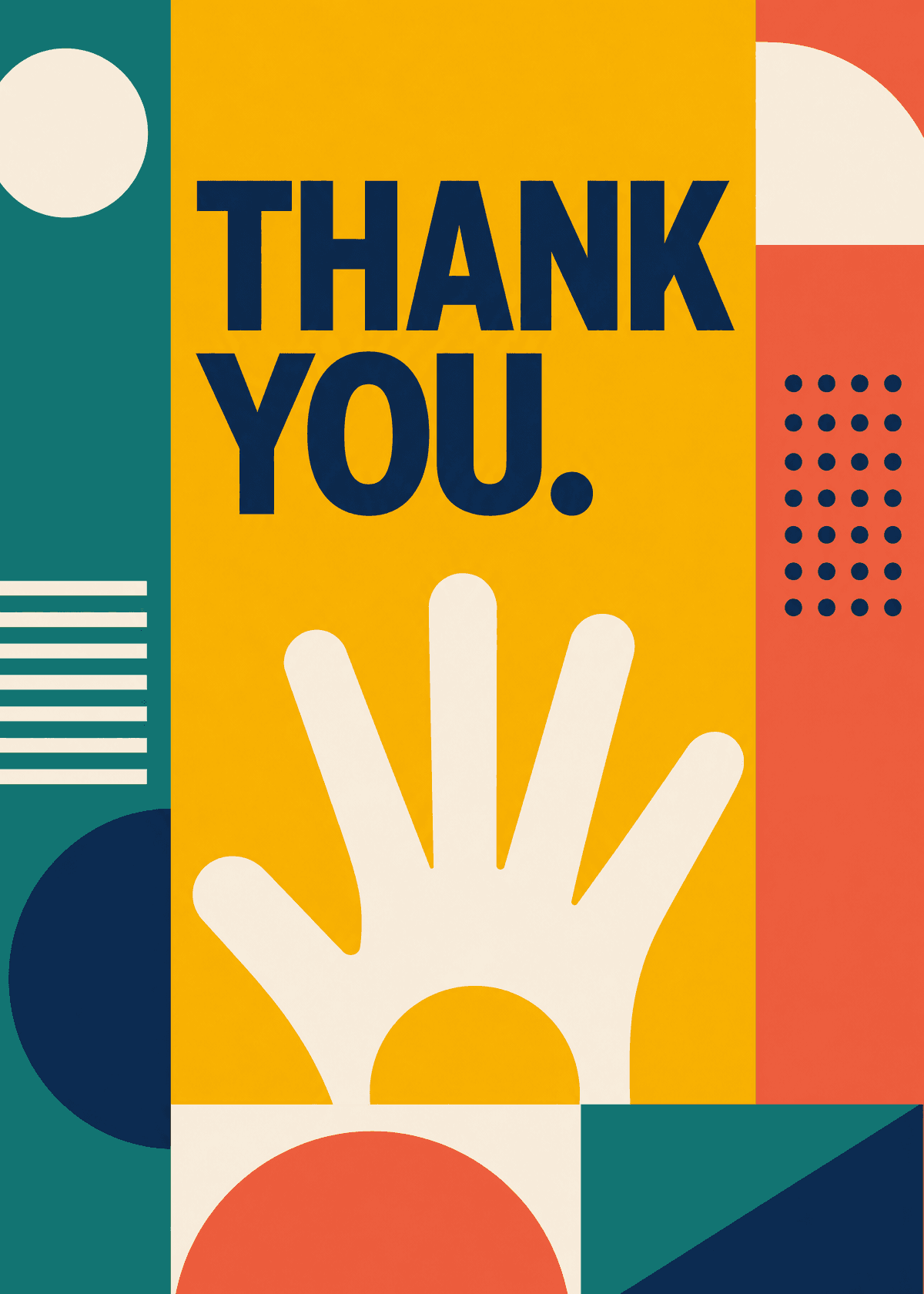 Bauhaus Bold Thank You