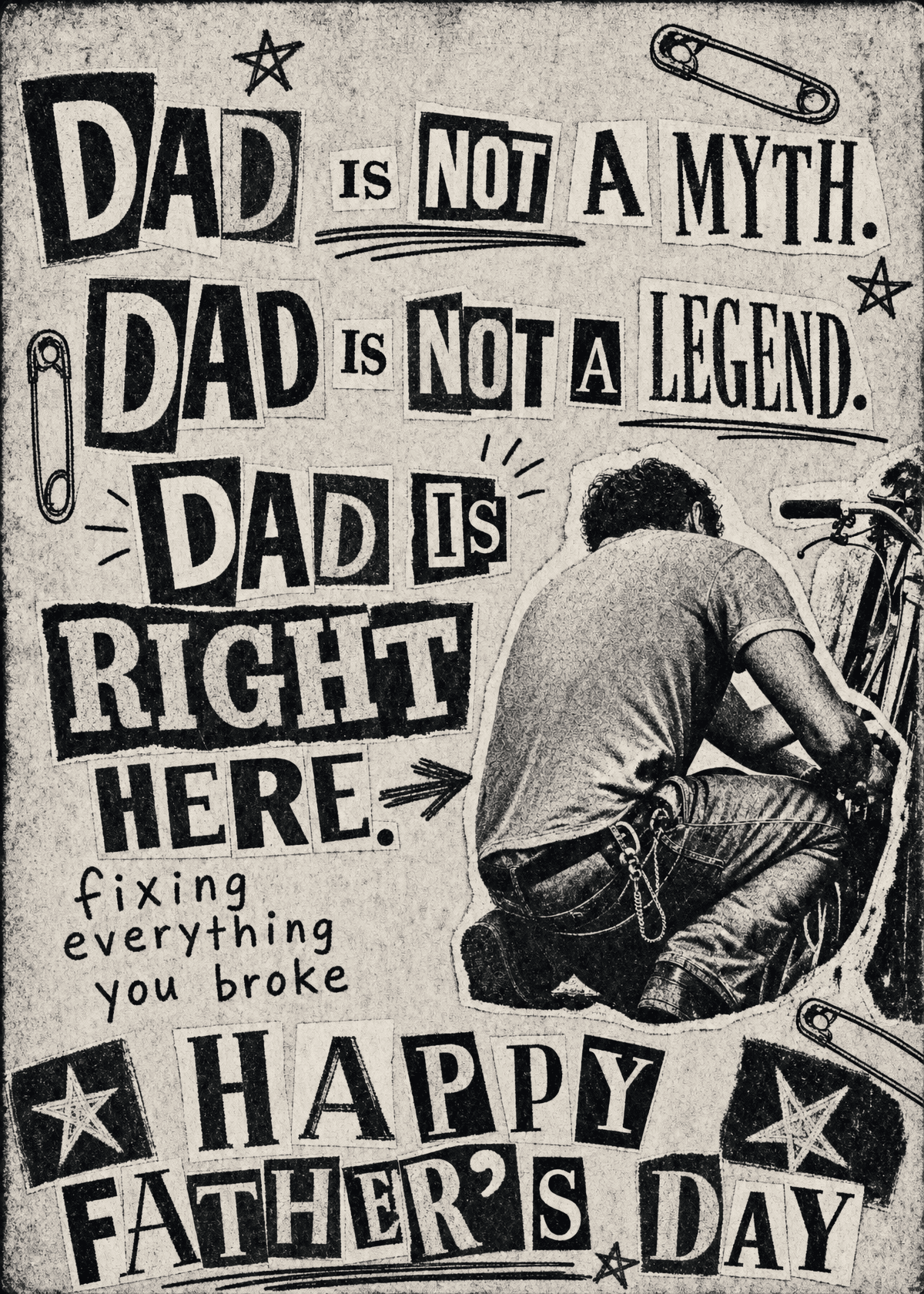 Punk Zine Father's Day