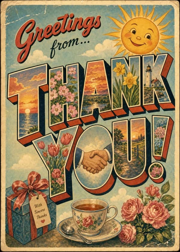 Greetings From Thank You