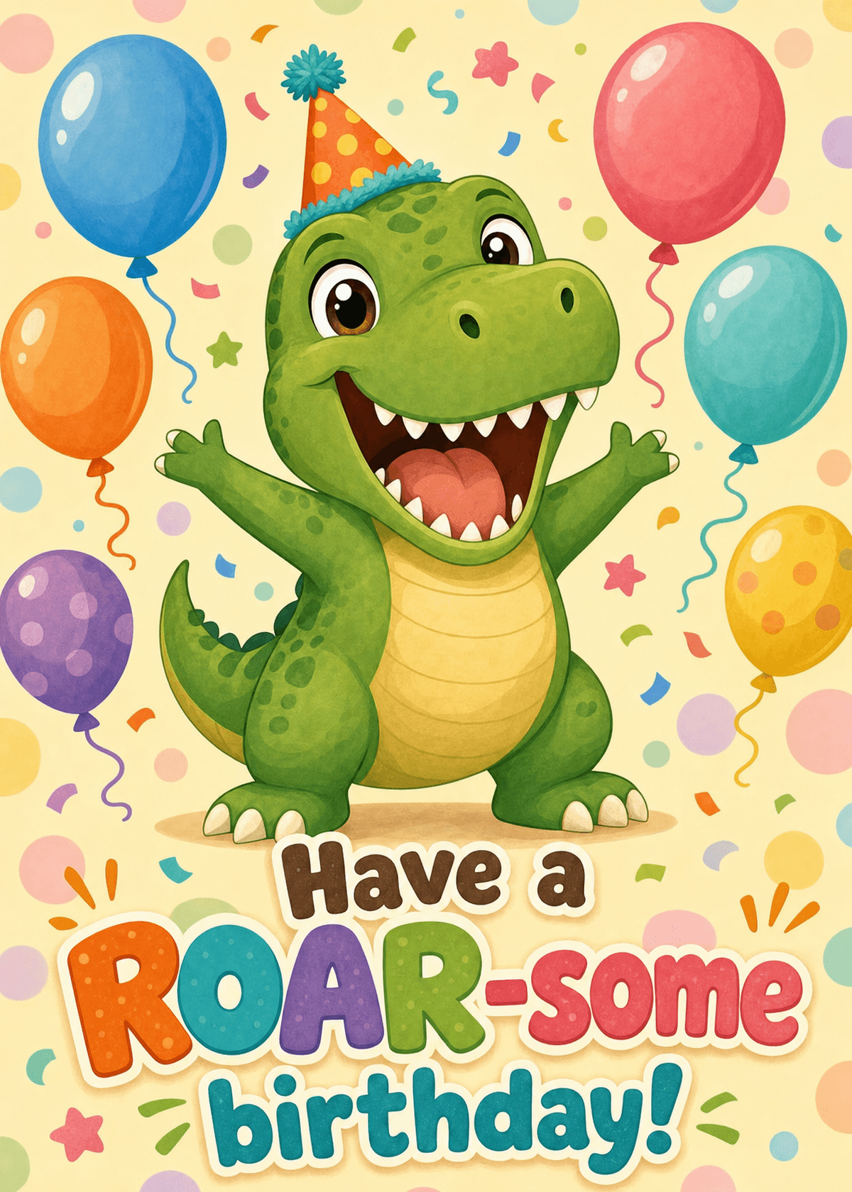 Roar-Some Dino Birthday